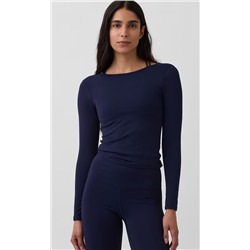 GapFit Smooth Boatneck T-Shirt