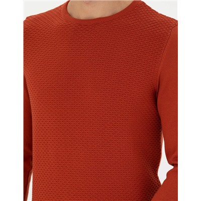 Kiremit Slim Fit Kazak