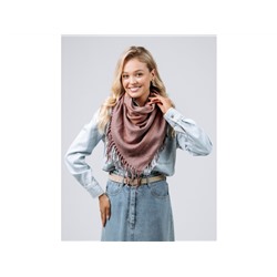 Платок Lanotti двухсторонний Сердце природы бордовый /№62