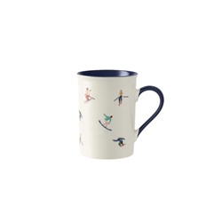 Reve Emilo Kupa - Beyaz/Mavi - 280 ml