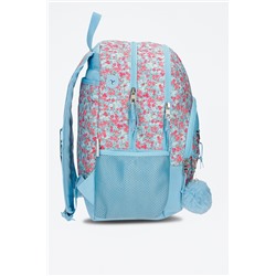 Mochila inteligente Aide Celeste y rosa