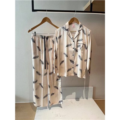 Женская легкая пижама из атласного шелка ВИКТОРИЯ СИКРЕ*Т