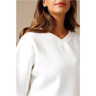 Свитшот худи оверсайз кофта с начесом 387MLK