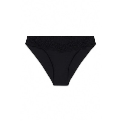 Braga clásica modal y encaje negra