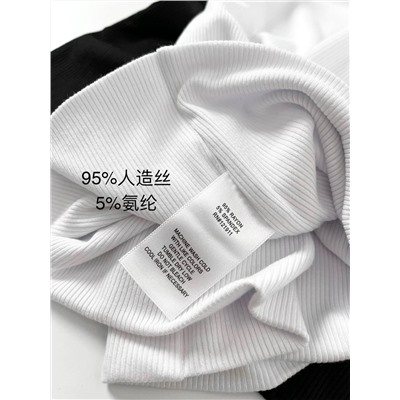 Женская майка с высоким горлом от Американского бренда   LNA CLOTHING 🤩  Экспорт