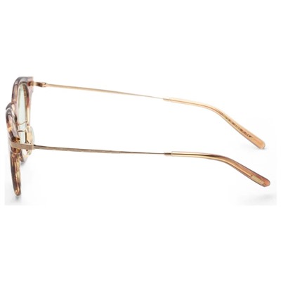 Oliver Peoples  Len Men's Brown Square Sunglasses