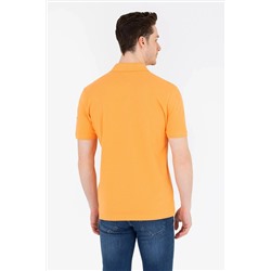 Erkek Turuncu Polo Yaka Tişört