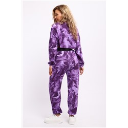 83916 костюм женский с брюками и кроп-топом