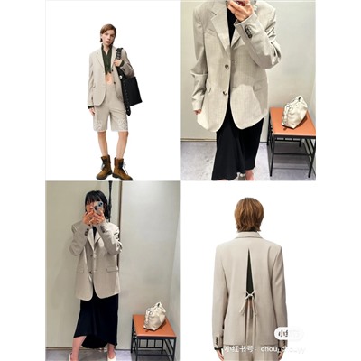 женский однобортный шерстяной пиджак  распродажа