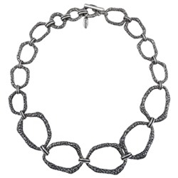 Колье 48см (покрытие античное серебро)