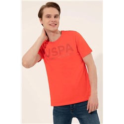 Erkek Kırmızı Bisiklet Yaka Tişört