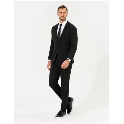 Siyah Ex. Slim Fit Takım Elbise