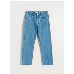 Jeans im Baggy-Fit mit weitem Bein