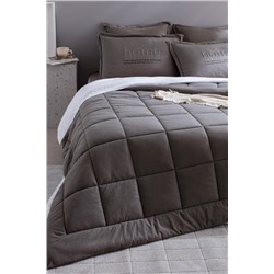 Bobigny Tek Kişilik SuperSoft Comforter Set - Antrasit