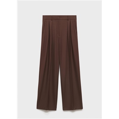 Pantalón pinzas wideleg