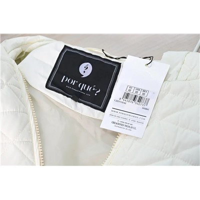 Женский длинный тонкий хлопковый жилет с капюшоном