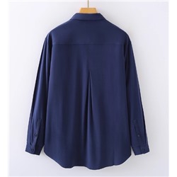 Женская повседневная свободная рубашка
