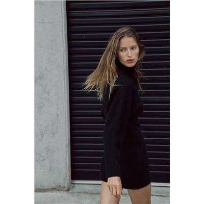 SOFT KNIT SHORT DRESS