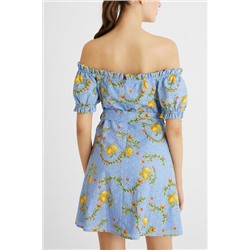 Vestido corto limones