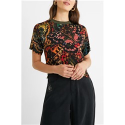 Camiseta algodón y viscosa