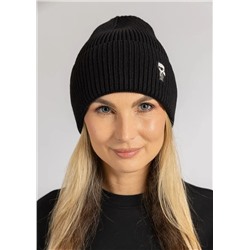 Женская мягкая эластичная шапка  Kar*l Lagerfel*d