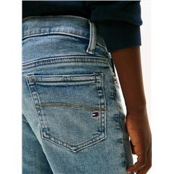 Kids' Light Wash Straight Denim Jean