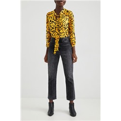 Body camisero leopardo