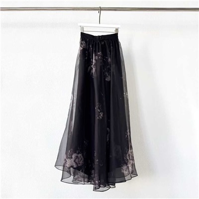 Шелковая юбка   ZIMMERMAN*N