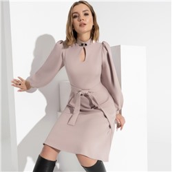 Платье, Тонкость стиля (нюд, с поясом)