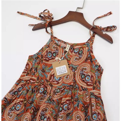 Легкое летнее платье для девочек