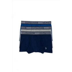 U.S. Polo Assn. Erkek 3'lü Boxer Takım 50310707-vr033