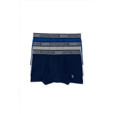 U.S. Polo Assn. Erkek 3'lü Boxer Takım 50310707-vr033