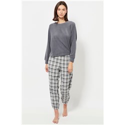 Camiseta polar de pijama - Gris