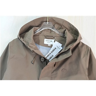 Мужская водоотталкивающая куртка с капюшоном ЛАКОСТ*Е