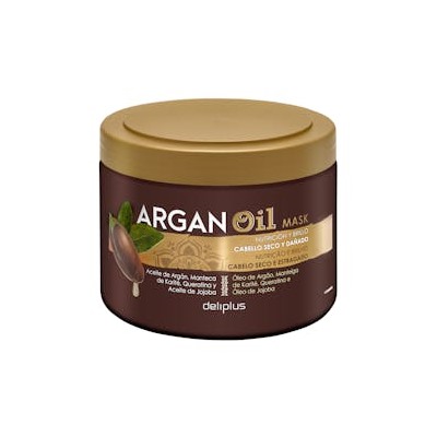 Маска для волос Deliplus с аргановым маслом для сухих и поврежденных волос