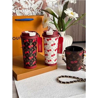 Термостакан + чехол с ремешком  Loui*s Vuitto*n