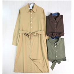 Женское платье в стиле миди с длинными рукавами РАЛЬ*Ф Л