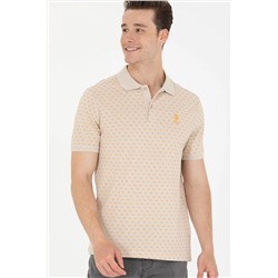 Erkek Taş Polo Yaka Tişört