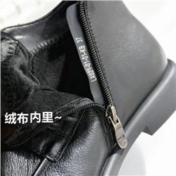 Женские кожаные ботинки на шнуровке