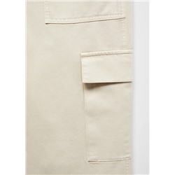 Jeans cargo bolsillos