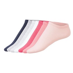 ESMARA® Sneakersocken Damen, 7 Paar, mit Baumwolle
