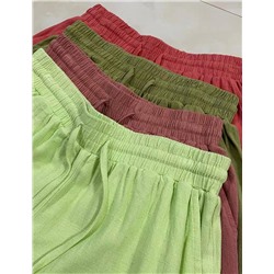 Женские повседневные шорты и смесового льна 🌿  Экспортный магазин