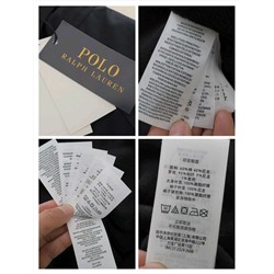 Мужская куртка бомбер на флисовой подкладке  Pol*o Ralp*h Laure*n