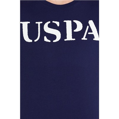 Erkek Lacivert Basic Bisiklet Yaka Tişört