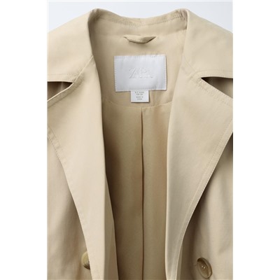 BASIC LONG TRENCH COAT