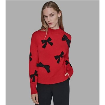 Милый свитер с бантами   КАР*Л 😎