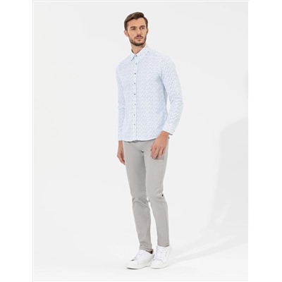 Taş Slim Fit Kanvas Pantolon