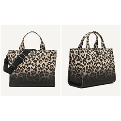 HADLEE LEOPARD PRINT MEDIUM TOTE