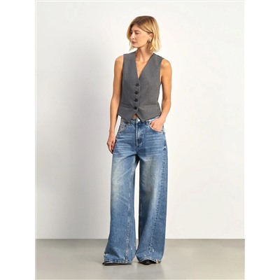 Джинсы Loose Fit 378, D378/stormy