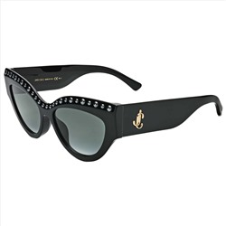 JIMMY CHOO Sonja Women's Black Cat-Eye Sunglasses